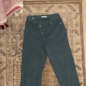 Pacsun Women's Dark Teal 90s boyfriend crossover Jeans